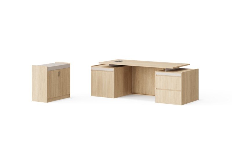 BG-2540 Modern Office Desk from BG Office Furniture