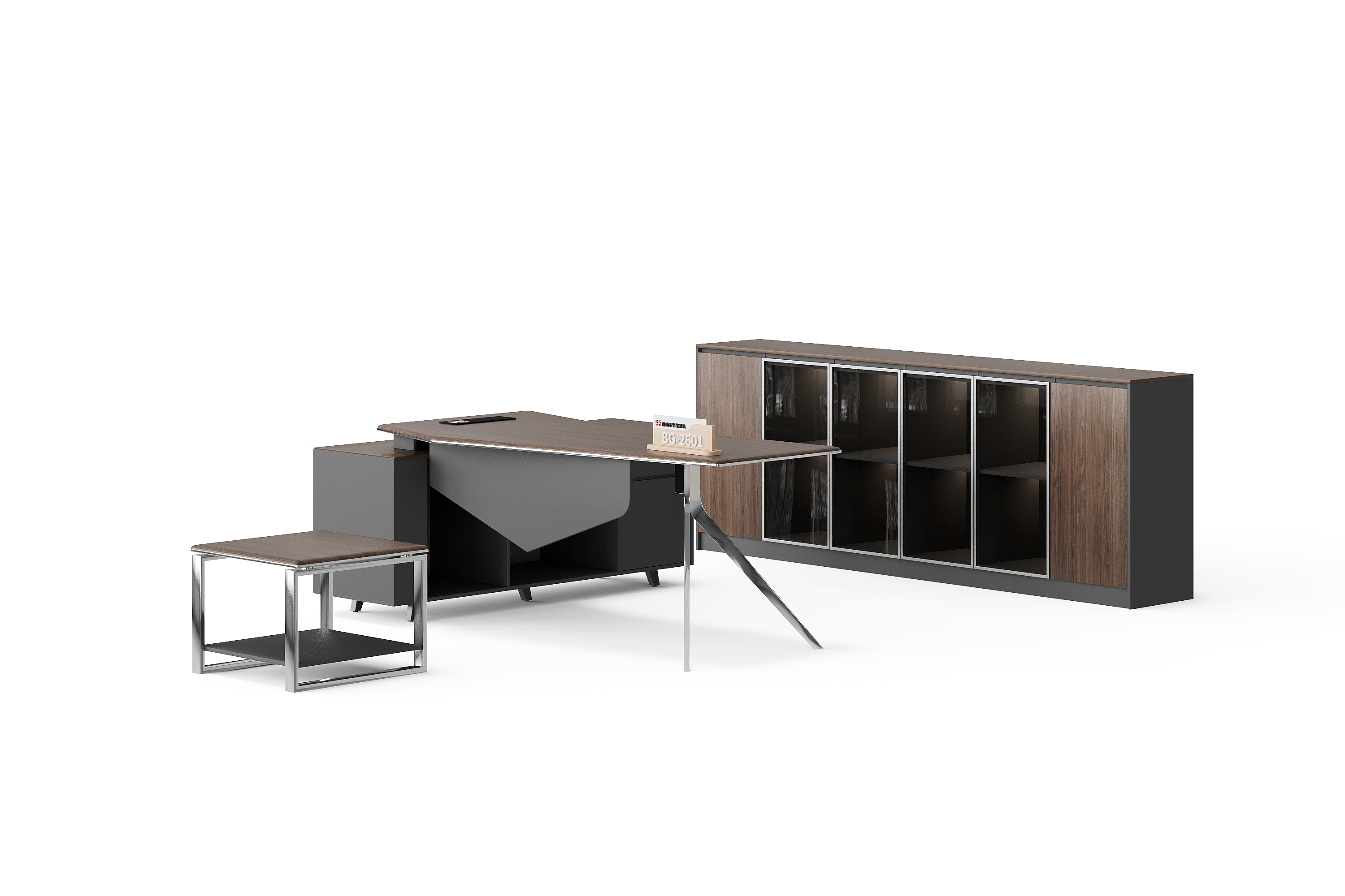 BG-2601LA-G17 2026 executive office desk from BG Office Furniture