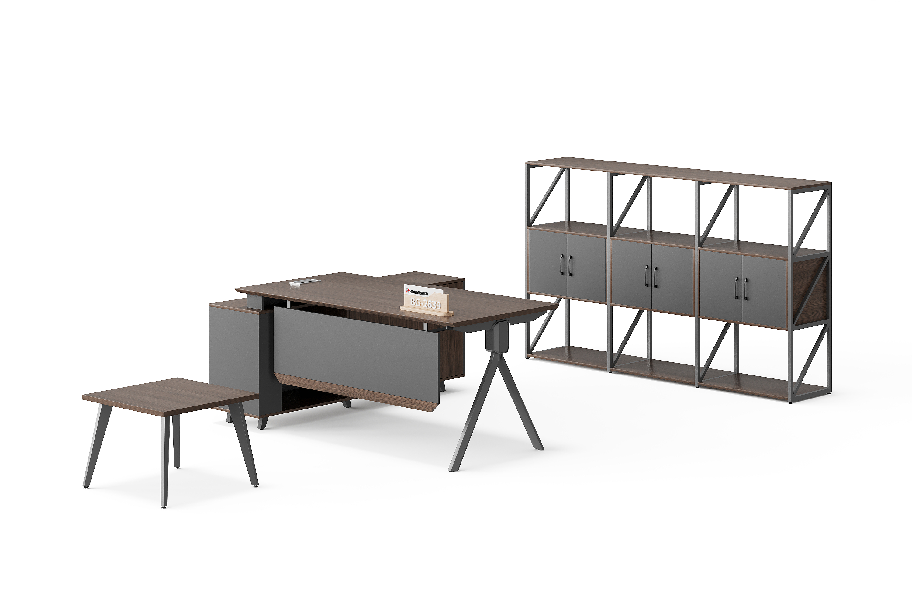 BG-2639LA-G17 2026 executive desk from BG Office Furniture