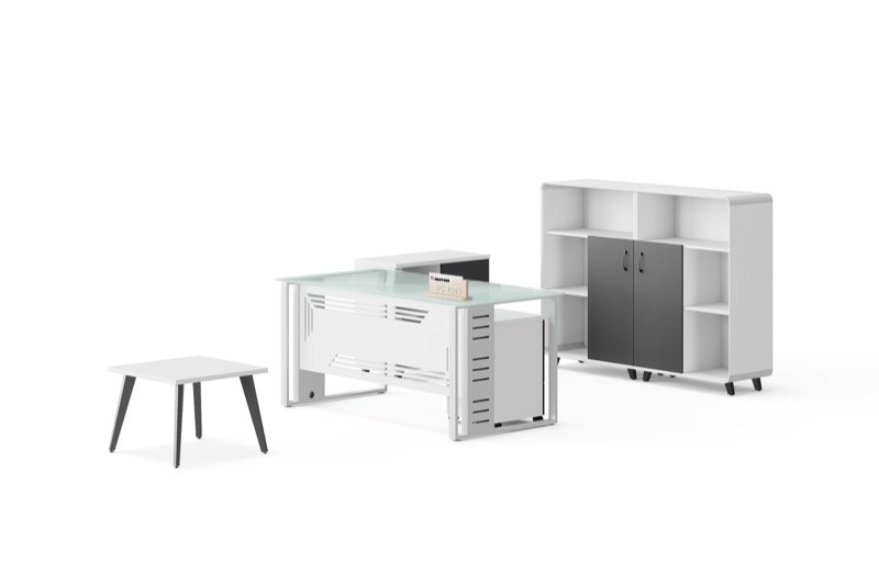 White Staff Desk for Office Furniture Dealers