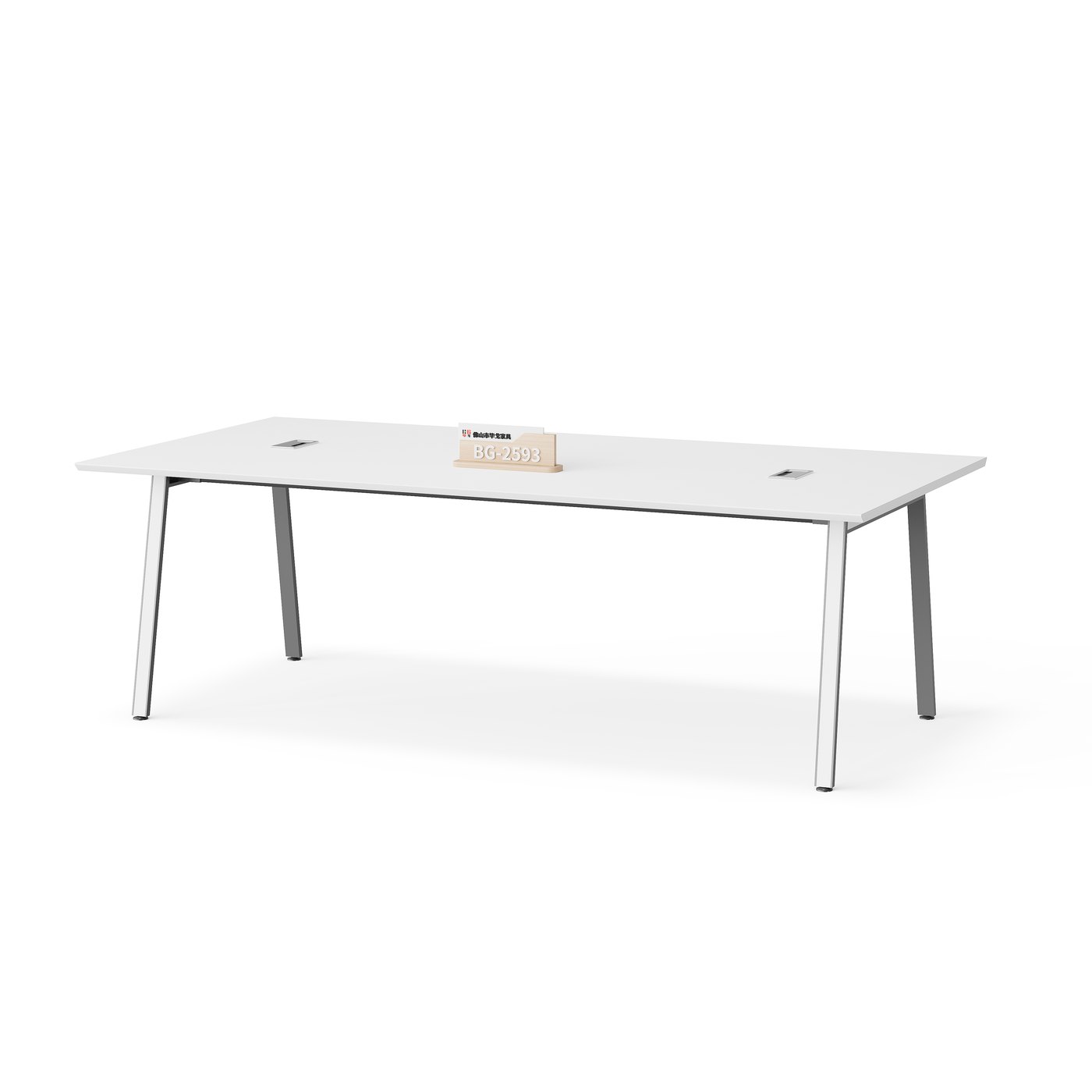 Premium White Meeting Table for Corporate Offices