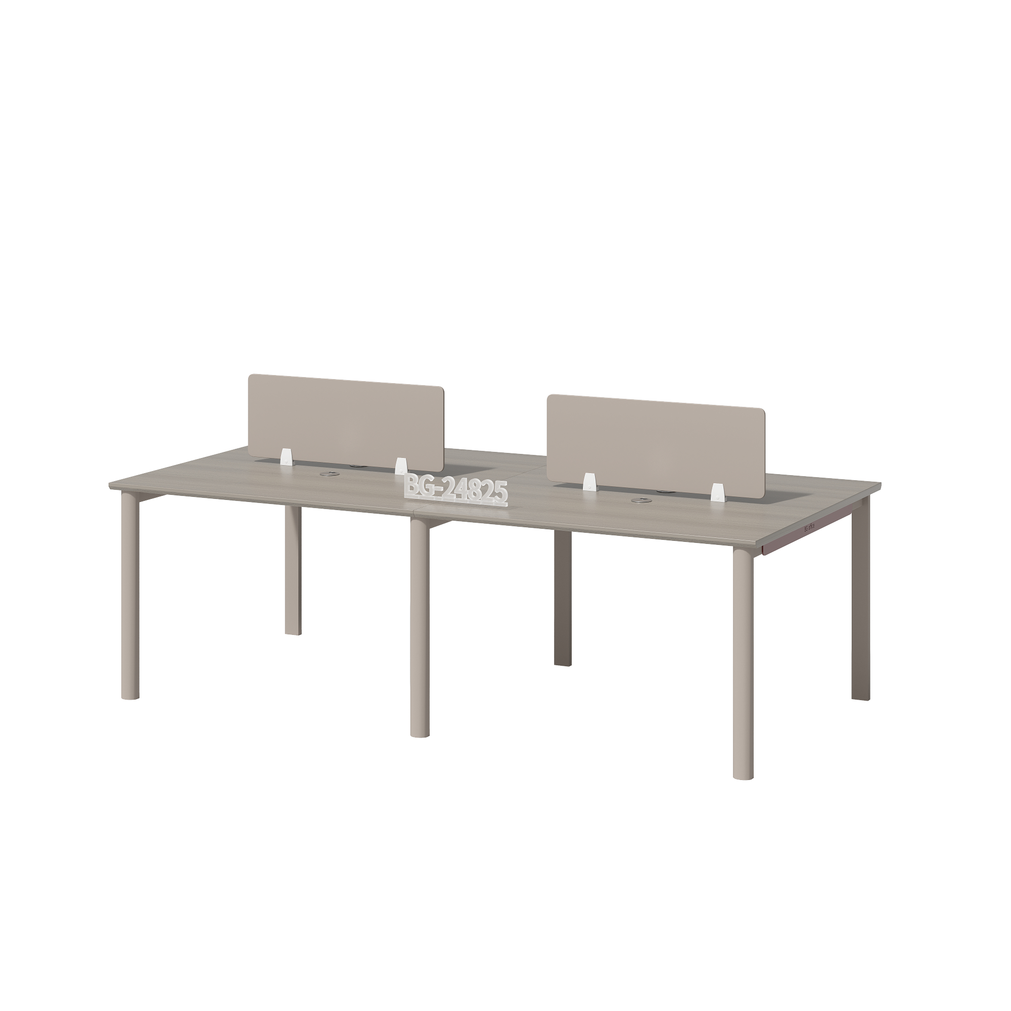 BG-24825W-4 multi person office workstation