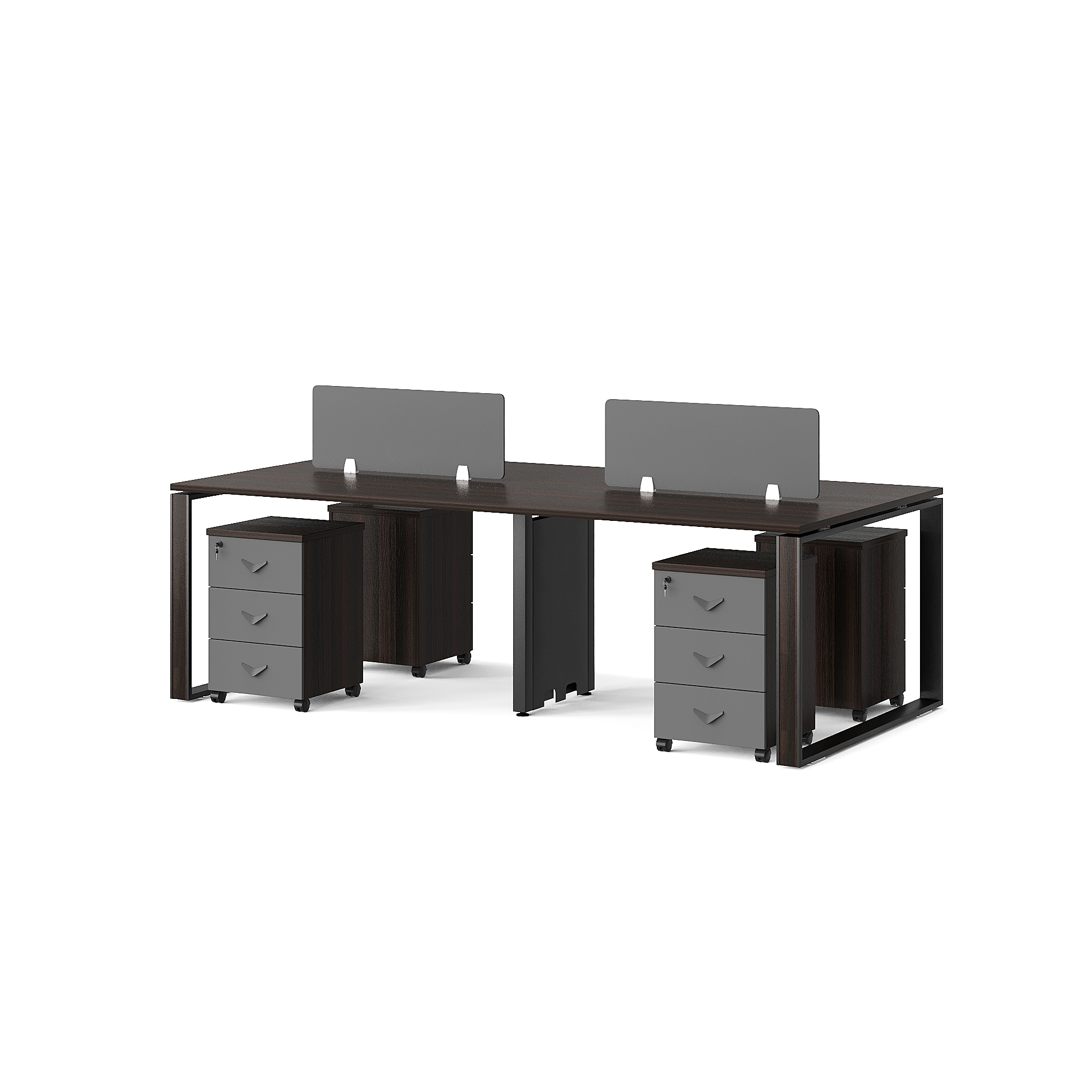 BG-2526W24-B13 multi person office workstation