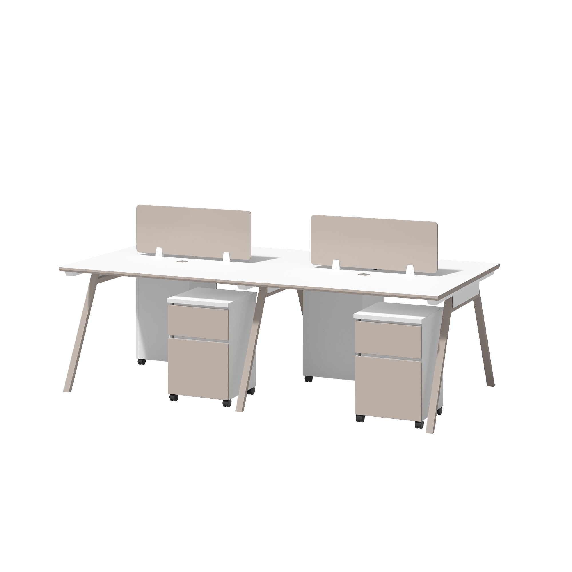 BG-24826W-24 multi person office workstation